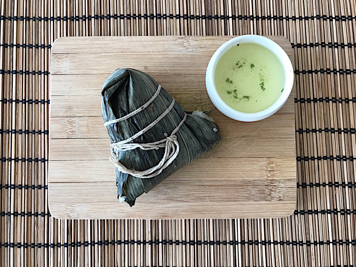 Zongzi and Sencha with #teaandte. #tea <a href="/ItsFoodPorn/">FoodPorn</a> <a href="/ManwithaMug/">ManwithaMug</a>  <a href="/foodandwine/">Food & Wine</a> <a href="/FoodieExplore/">Foodie Explorers</a>