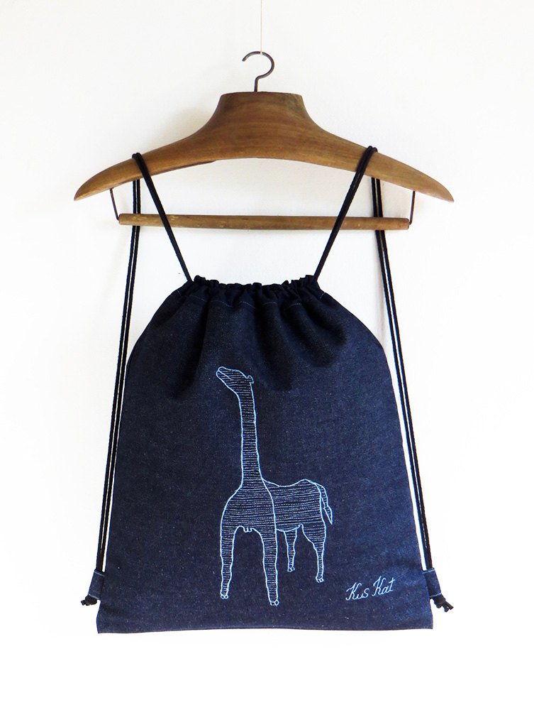 kuskatstudio's tweet image. Nautical denim backpack Giraffe embroidered SEA, canvas backpack, d… etsy.me/2ltPPTT #tprtg #DurableBackpack