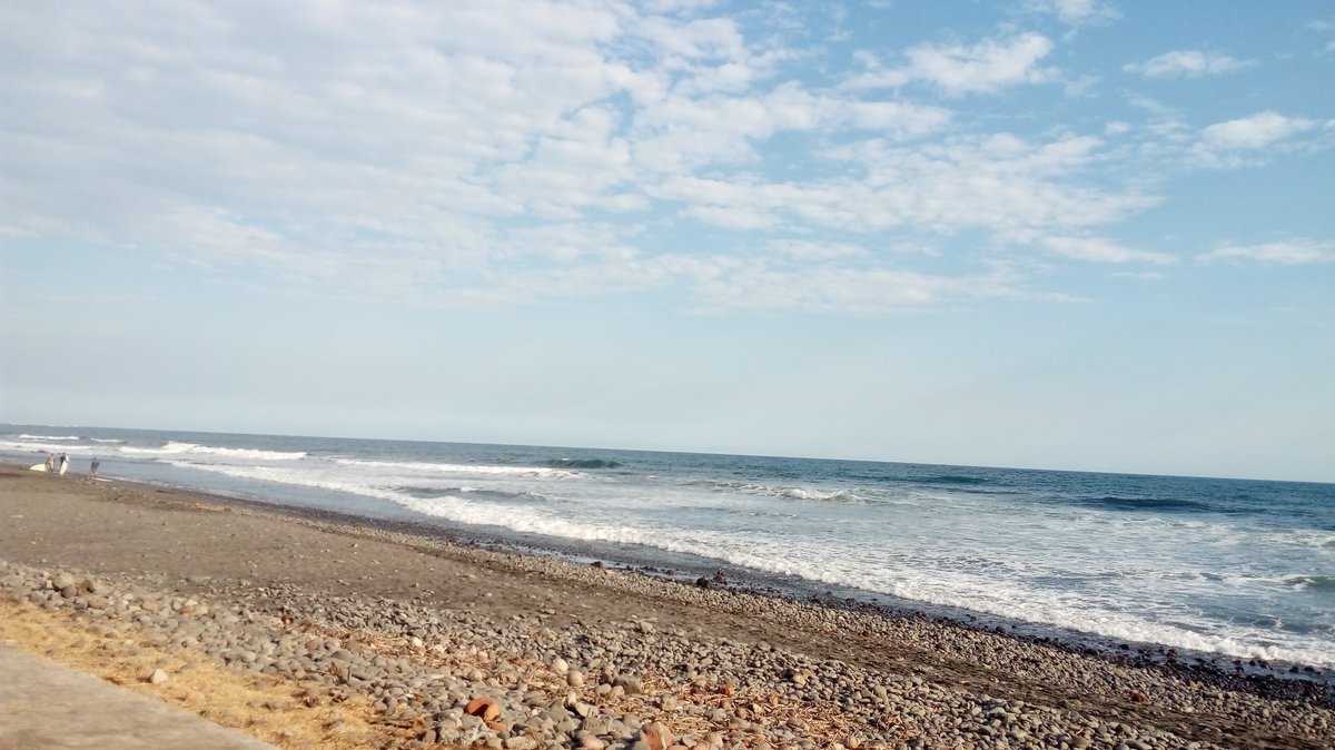 Asi el clima a esta hora en playa el tunco  <a href="/DiarioTIMES/">ElSalvadorTIMES</a>