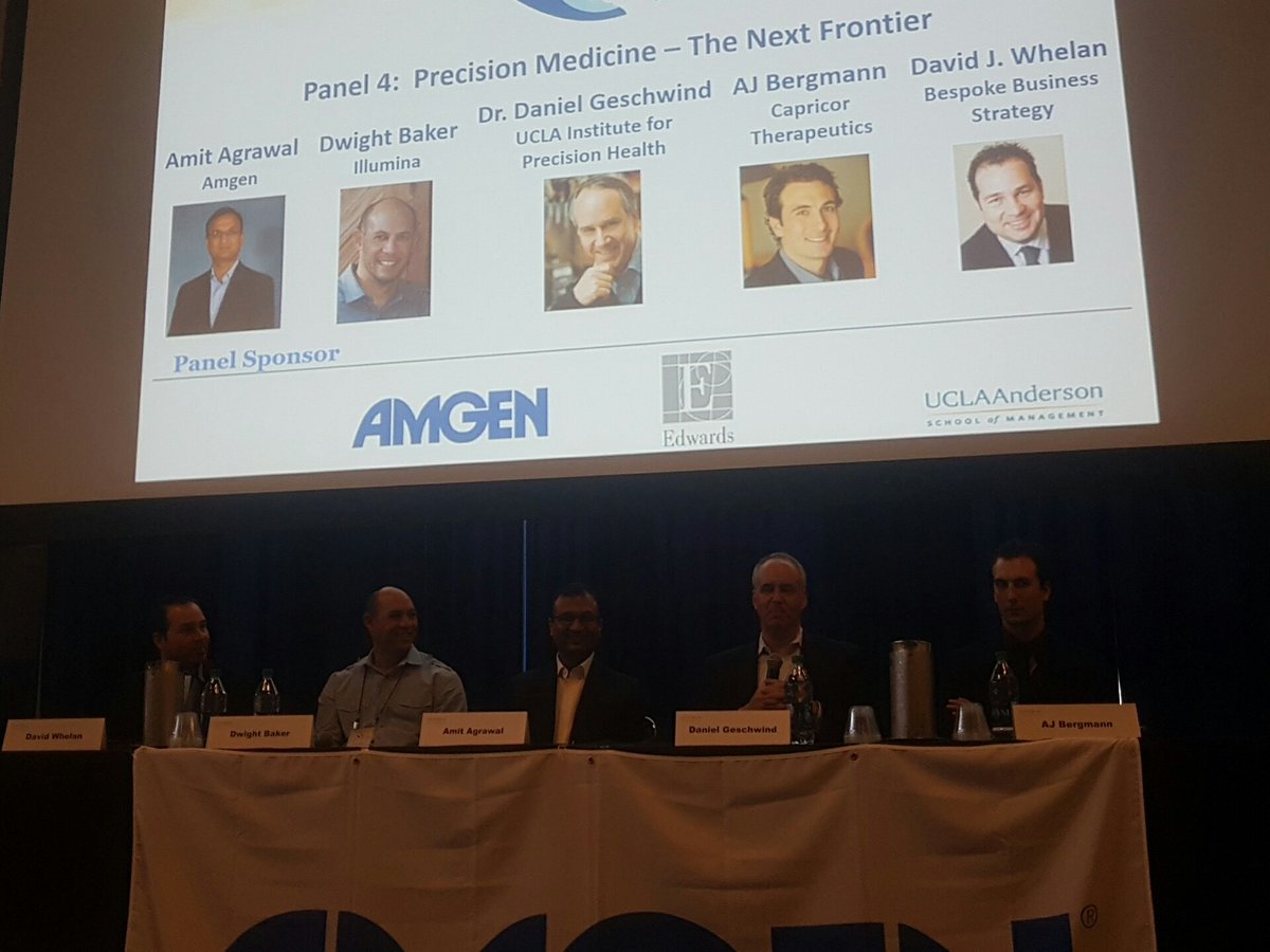 #UCLAHBAConf2017 Precision Medicine panel <a href="/UCLAAndersonHBA/">UCLA Anderson HBA</a> <a href="/Amgen/">Amgen 🧪🔬🧬</a> <a href="/illumina/">Illumina</a> <a href="/UCLAHealth/">UCLA Health</a>