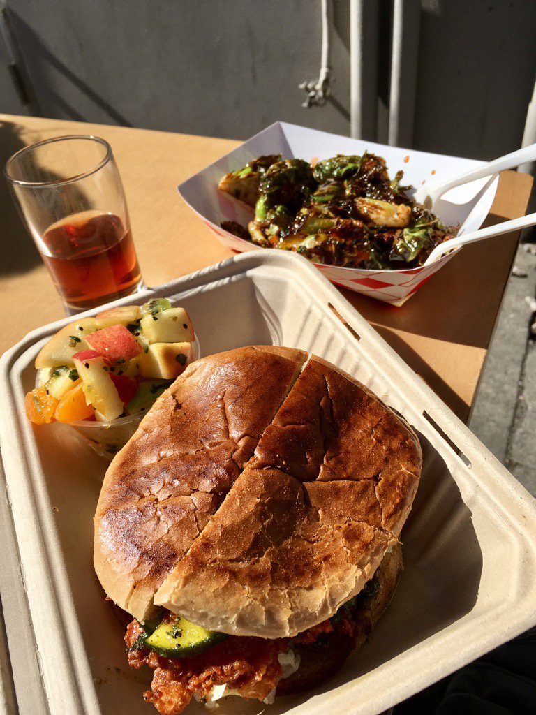 ProTip: <a href="/voyagerwc/">Voyager WorldCuisine</a> is at <a href="/BikeDogBrewing/">Bike Dog Brewing</a> until 8 today. #snacks