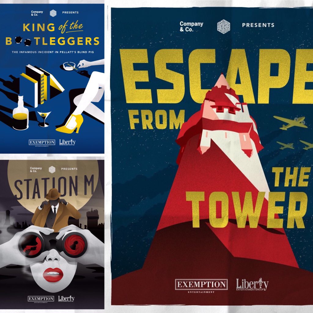 ExemptionEnt's tweet photo. @escapecasaloma tickets are available for all three escape rooms! Book now at https://t.co/N1RhkorTfI https://t.co/TtHYrY1l8d