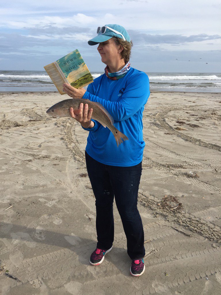 CDFulkesLibrary's tweet image. Part 2 Spring break Reading and fishing! #RRockreads