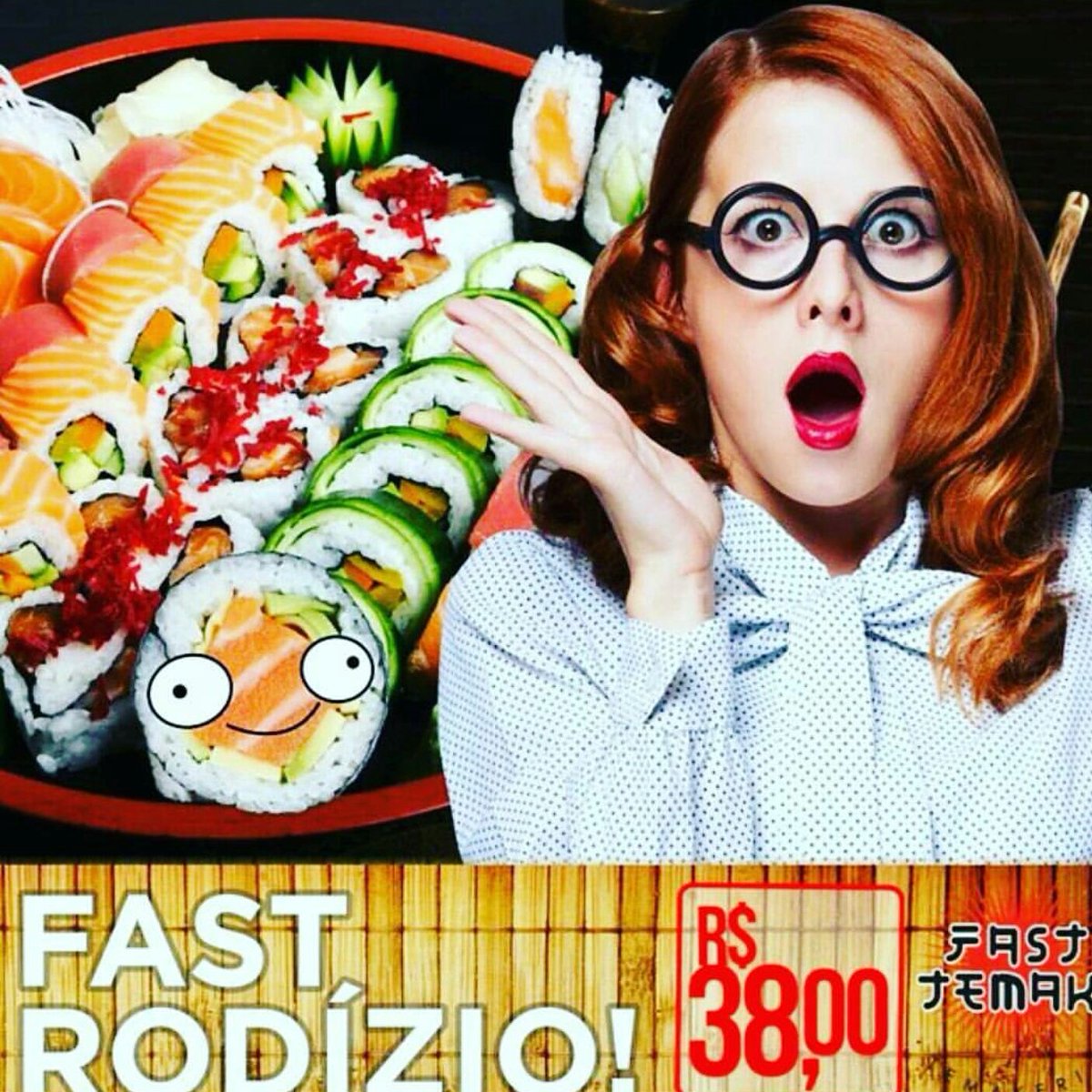 FastTemaki's tweet image. Sabado a noite Tem Nosso delicioso Rodízio de Sushi no Fast Darcy Vargas. #RodizioFastTemaki #FastDarcyVargas #MelhorRodizio