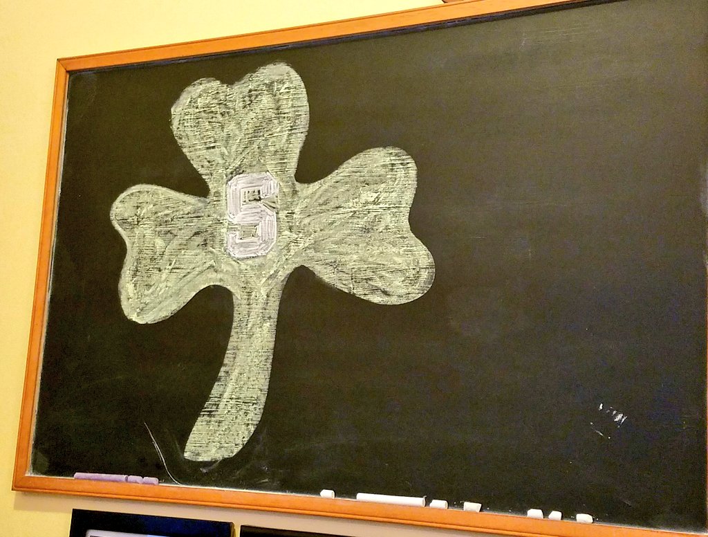 tuttle502's tweet photo. Hoping some luck of the Irish will help!  #selectionsunday @Cuse https://t.co/DwAUlWAV7e