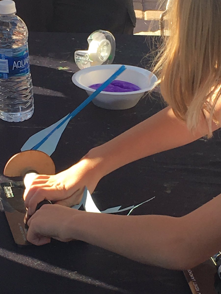 MakerEdNCSD's tweet photo. Want to make rockets? All you need is paper, straws, tape, and a little creativity! Great examples from #superstem17 @csusm_csm @CougarSTEM https://t.co/uLTS2bSPro