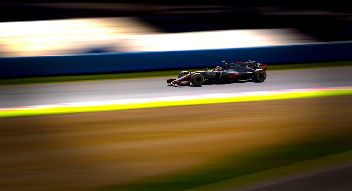 MikkelsenLars's tweet photo. KMAG in the new HAAS F1 2017 on Circuit de Catalunya
@HaasF1Team @KevinMagnussen 
#SupportKmag Was here..
Photo: @MikkelsenLars https://t.co/NjOO3exnpp