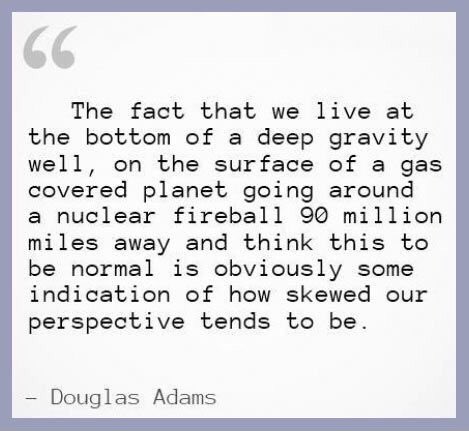 Happy Birthday Douglas Adams :) So long and thanks for all the words. 