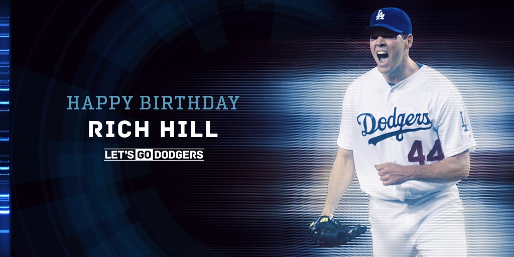 Happy birthday, Rich Hill! 