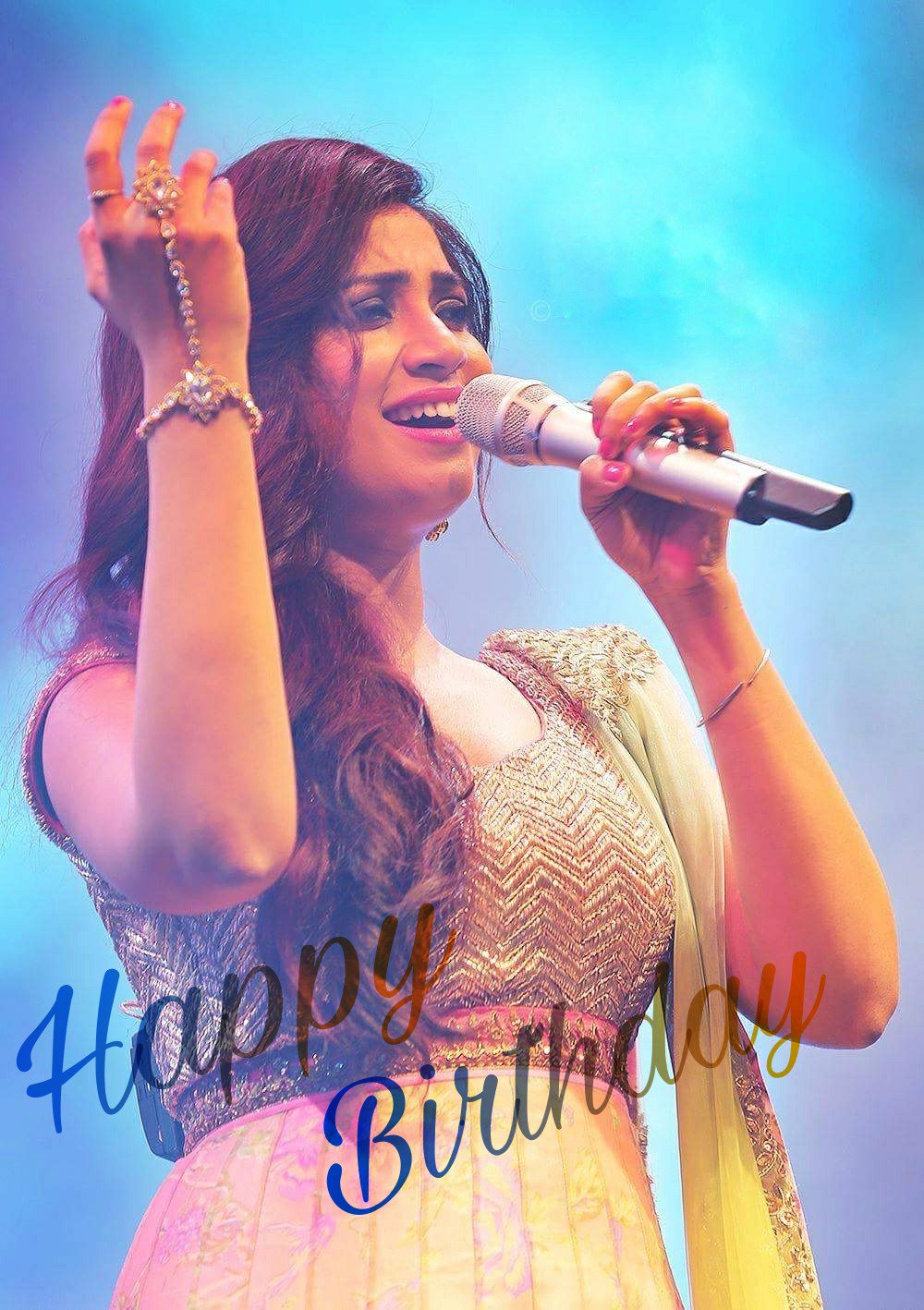 Happy Birthday to the Nightingale of India - Shreya Ghoshal   Lots of love to u  