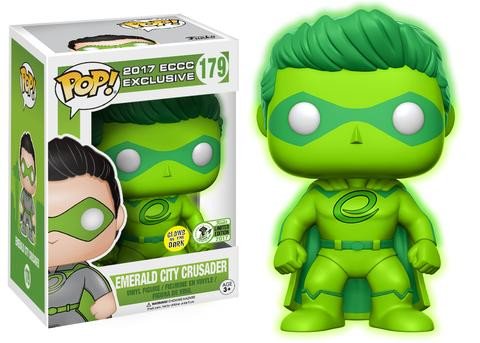 Funko's tweet photo. RT &amp; follow @funko for the chance to win an #ECCC 2017 exclusive glow-in-the-dark Emerald City Crusader Pop! https://t.co/aamD0RSCPa