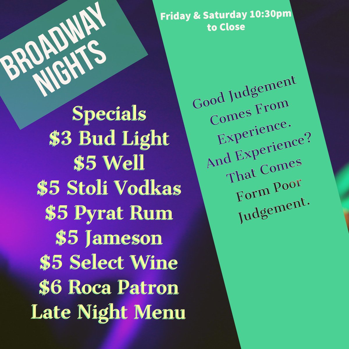 Broadway Burger Bar tweet media