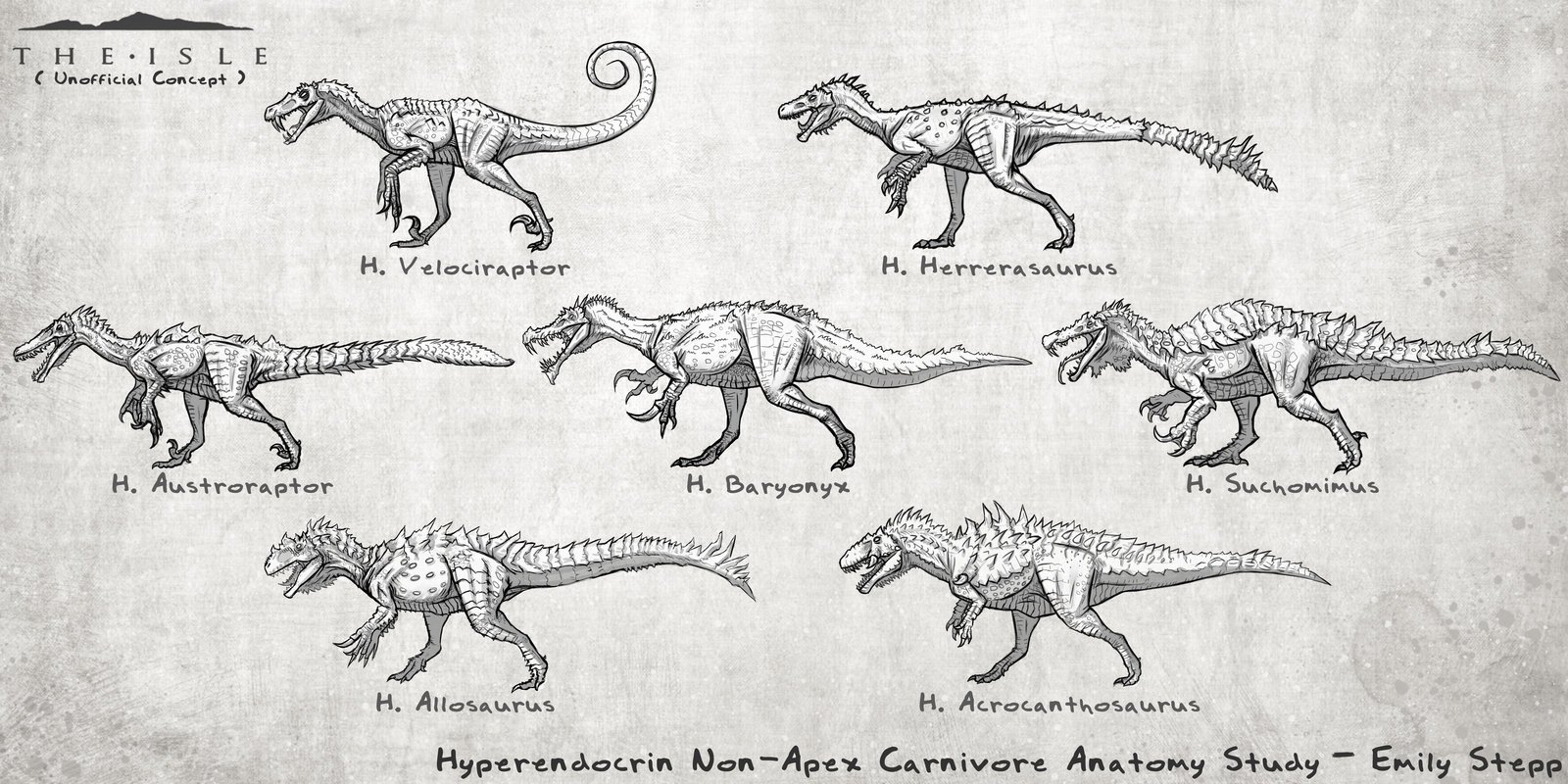 Emily Stepp on Twitter: "Corrected Hyperendocrin anatomy fan concept. #