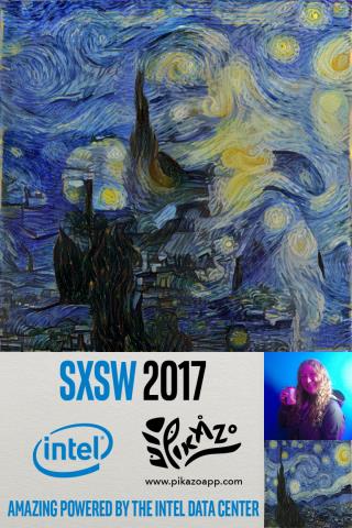 e_t_t's tweet photo. #IntelAILounge #SXSW #Pikazo Hooray! https://t.co/6Q3ELabW9B