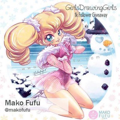 girlsdrwingirls's tweet photo. #NewProfilePic by @MakoFufu! Final reminder to enter #GDG1K Giveaway on Instagram. Win this print & others at https://t.co/PaMmGXSktx #GDG https://t.co/ApDd81wFOO