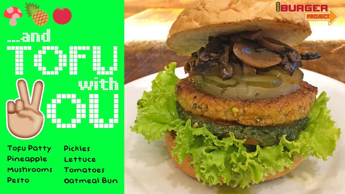 theBRGRproject's tweet photo. #Vegetarian #Burger for #Lent https://t.co/Tksn8YREN6