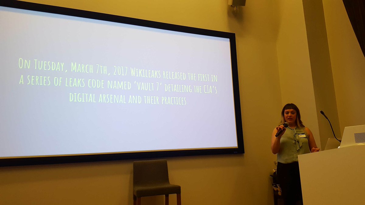 Kate_Catlin's tweet photo. Closing out #WTMBoulder at @gdgboulder with a note on #Vault7 and #CyberSecurity! https://t.co/Ynvr6tQL3v