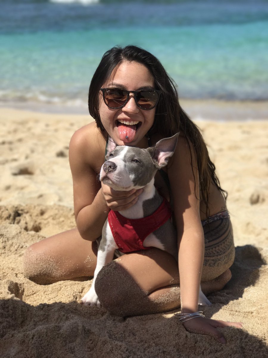 caaelann's tweet photo. My loves, makes my heart warm and happy❤️😇🐶🌊 https://t.co/OUQNZJu7CF
