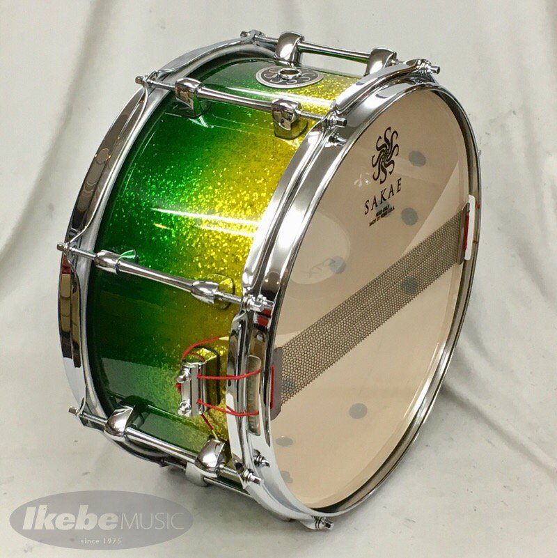 【イベント展示使用B級特価品】
【SAKAE DRUMS】SD1365MA CHARTREUSE [Maple / Mighty Halo]  
ikebe-gakki.com/ec/pro/disp/1/…