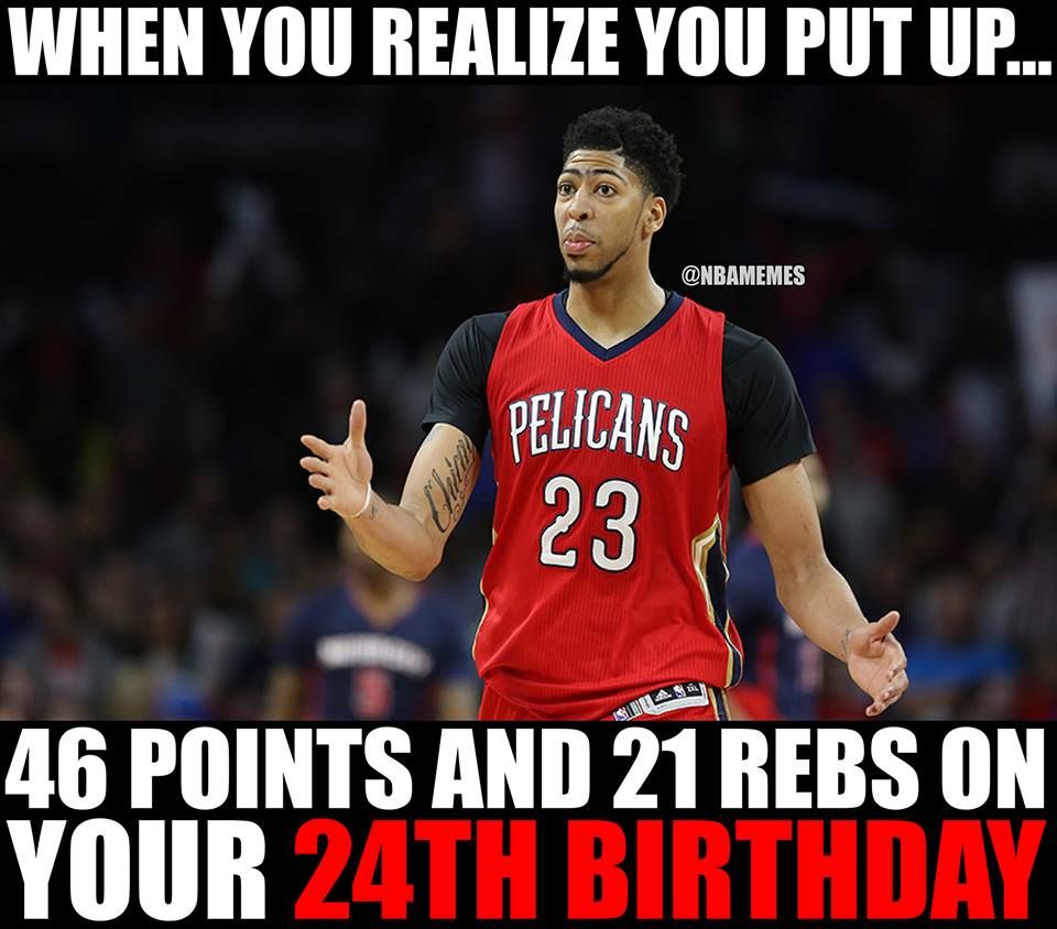 Happy birthday, Anthony Davis! 