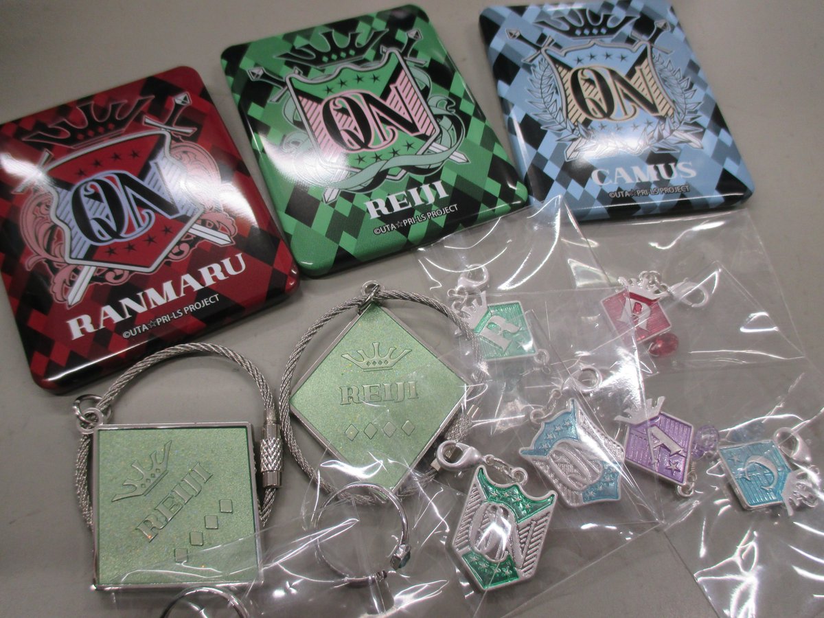 K Books ライブ館 うたの プリンスさまっ Quartet Night Liveエボリューション 17 ライブグッズが各種入荷致しました 推しキャラグッズを付けてライブも盛り上がりましょう お買取もお待ちしております Kbooks うたプリ