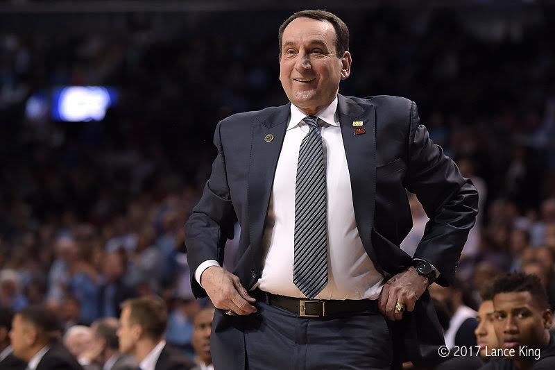 BlueDevilNation's tweet photo. Coach K 14 ACC Tournament titles, breaking a tie with Dean Smith for the most all-time https://t.co/pYGWtv8RQz