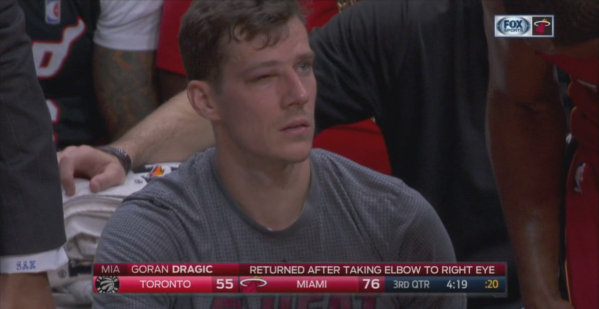 Heat stay scorching hot, beat Raptors easily 104-89 despite Goran Dragic eye injury bit.ly/2mVpNgg https://t.co/kF1LiBJ42K