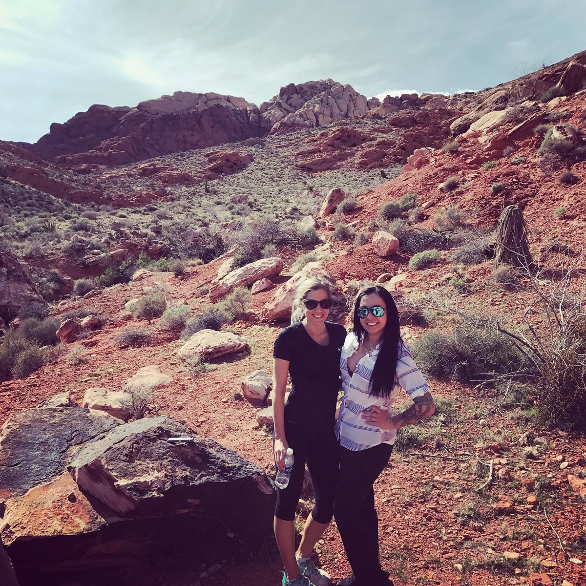 Hiking @red rock canyon today!