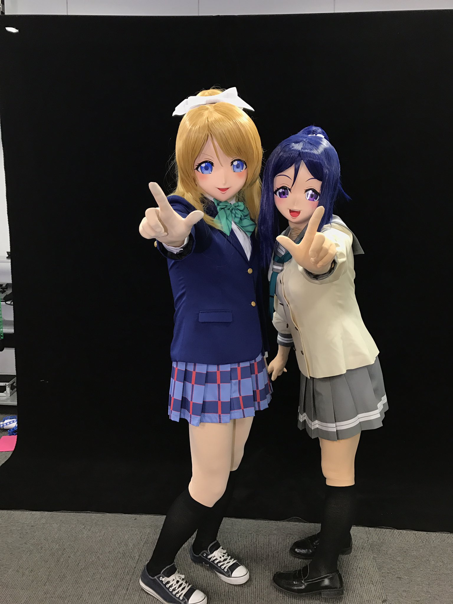 なのつん on Twitter: "この度、ラブライブ！より絢瀬絵里をお迎えし着ぐるみデビューいたしました。 まだまだ右も左も分からない初心者