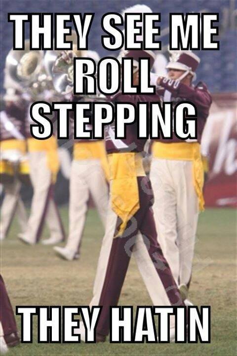 RollSteppin's tweet photo. That's how we roll...
...step.

#marchingband #rollstep https://t.co/5jcOUqWb4G