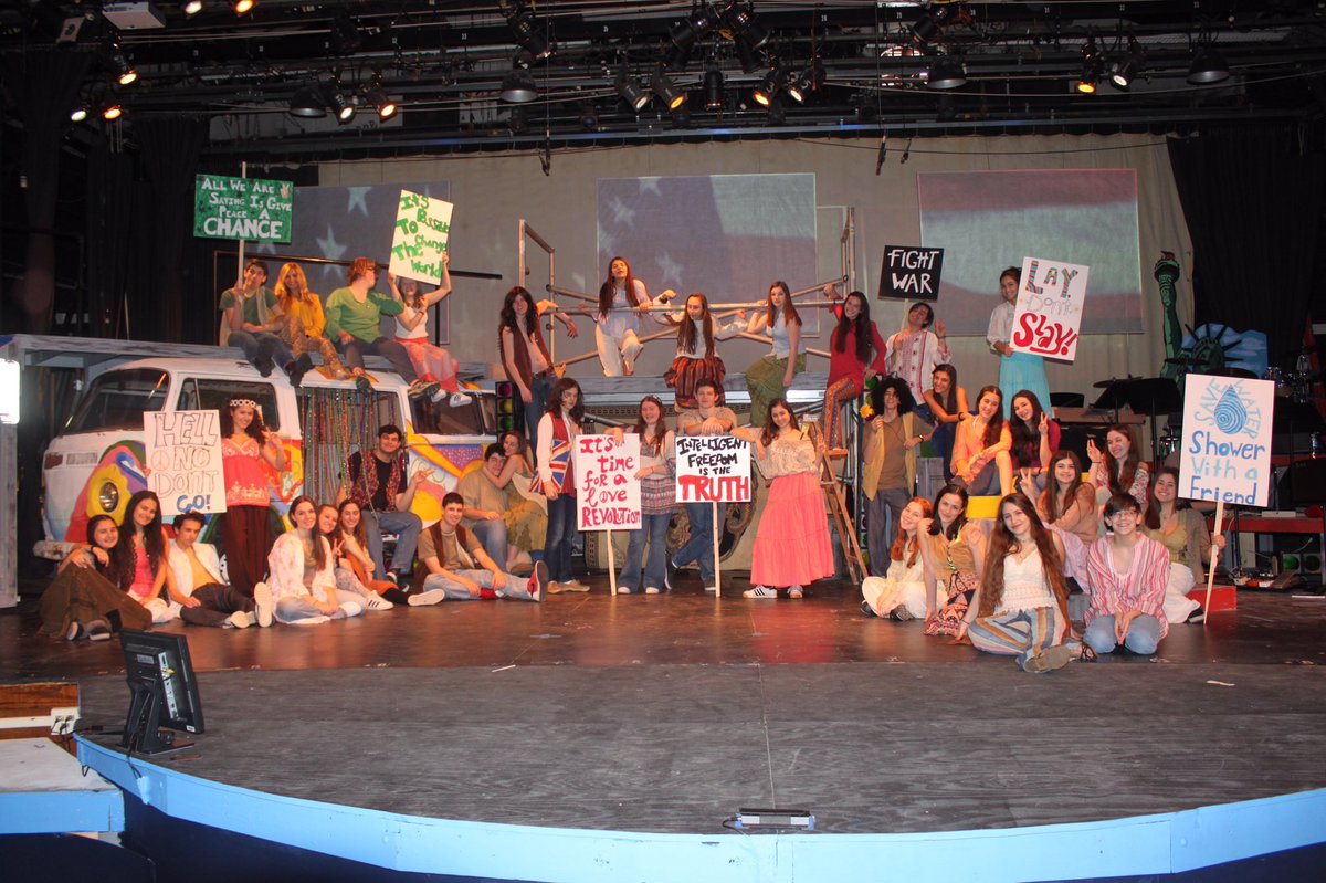 SyoACT's tweet photo. Come join the groovy revolution on march 16-19 in HAIR✌🏻 https://t.co/J2cm7BFka4