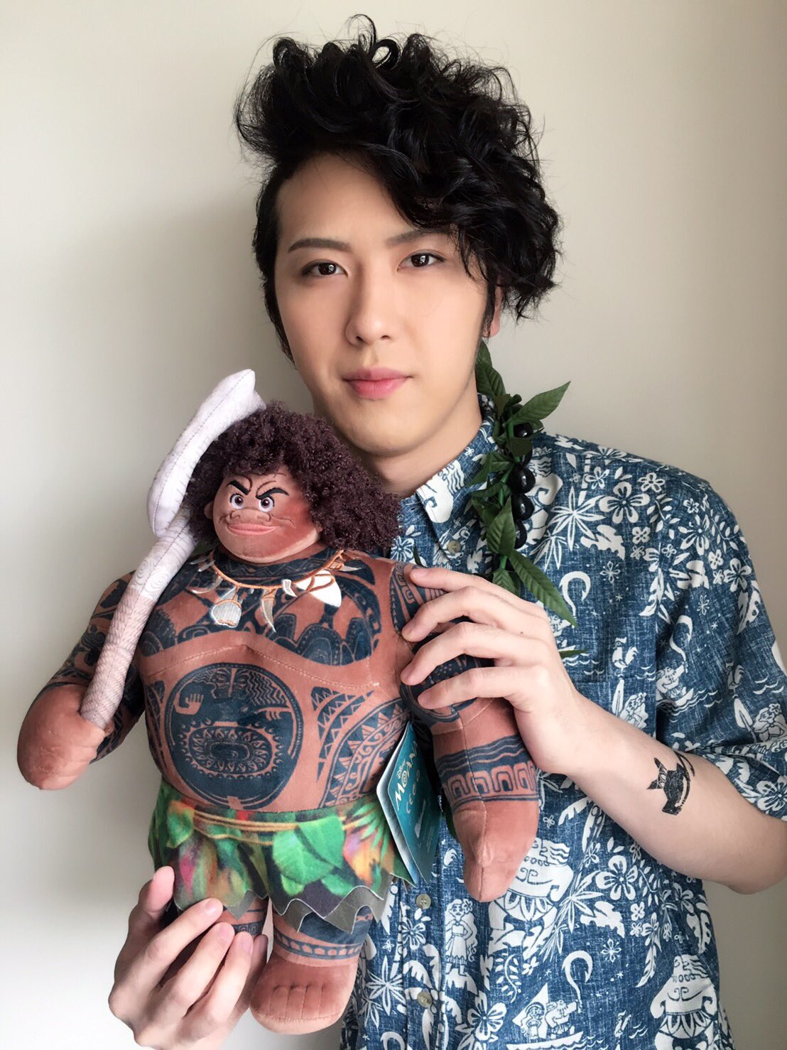 挑む 尾上松也 歌舞伎自主公演 モアナと伝説の海 絶賛公開中です 松也マウイをどうぞよろしくお願い致します モアナと伝説の海 マウイ 尾上松也