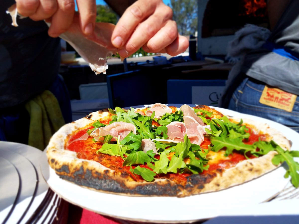 This Sunday...at #LaJollaFarmersMarket #bestpizzainsandiego in 7335 Girard Ave, La Jolla, CA 92037, every Sunday starting at 9 am to 2pm.