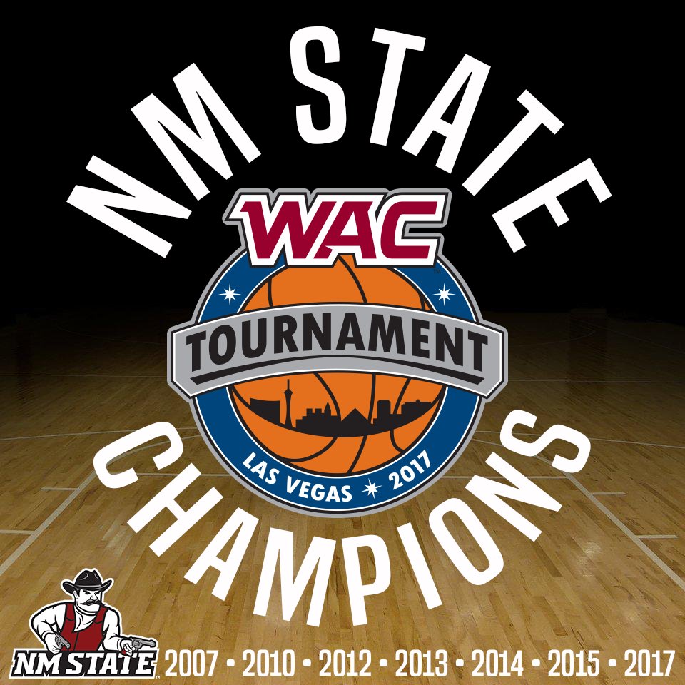 NMStateMBB's tweet image. HEADED TO THE BIG DANCE 

Final | NM State 70 CSUB 60

Aggies clinch 5th WAC Tourney title &amp;amp; NCAA berth in the last 6 years! #AggieUp
