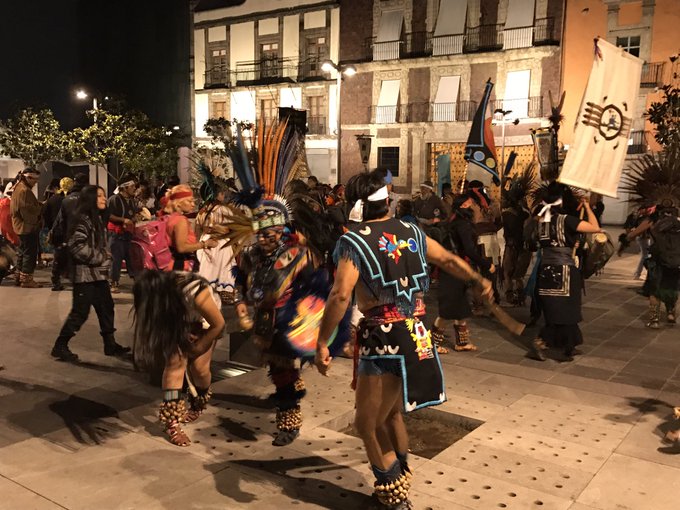 Celebran el año nuevo mexicano “yancuic xihuitl”