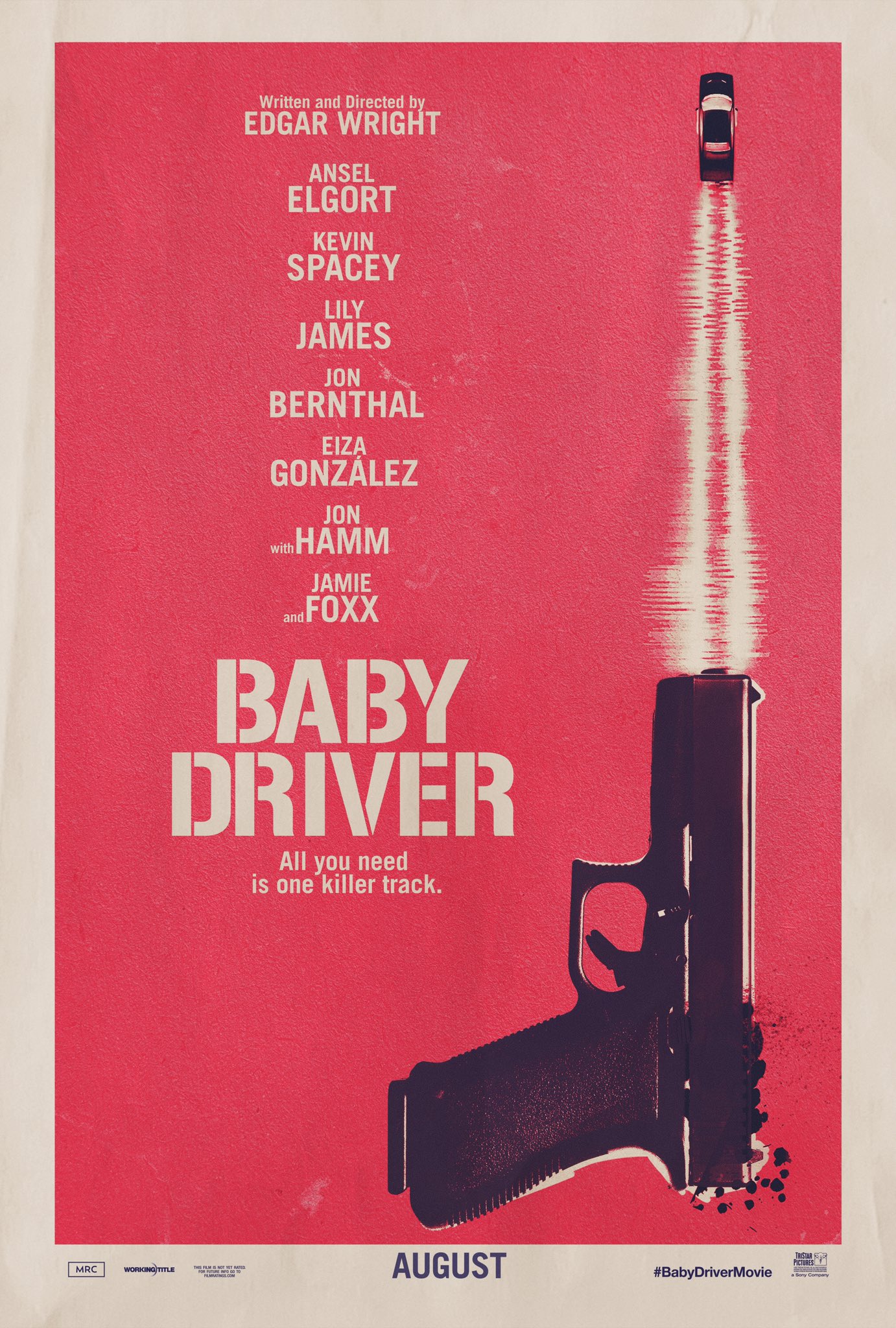 edgarwright on X: Here is the poster AND trailer for my new movie 'Baby  Driver'. Can't wait for you to see:    / X