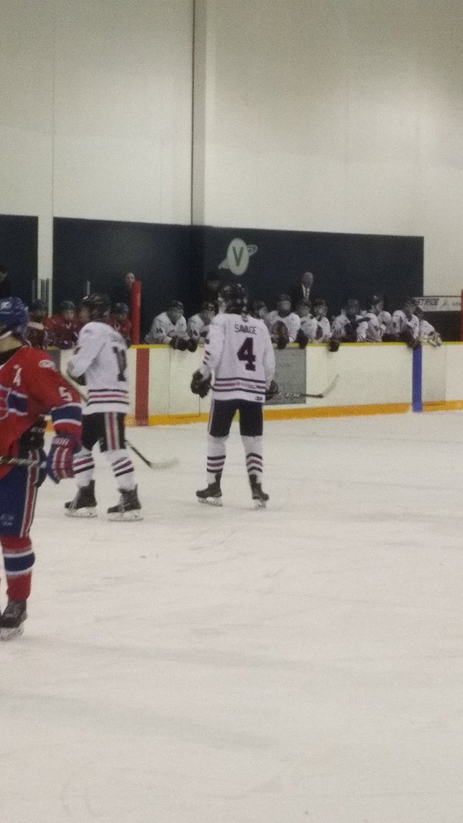 So proud of <a href="/MiniSavage99/">Mitchell Savage</a> on your last bcmml game @vwhawks. Carried on #4 with honour <a href="/PSavage96/">Paul Savage</a> #soproud