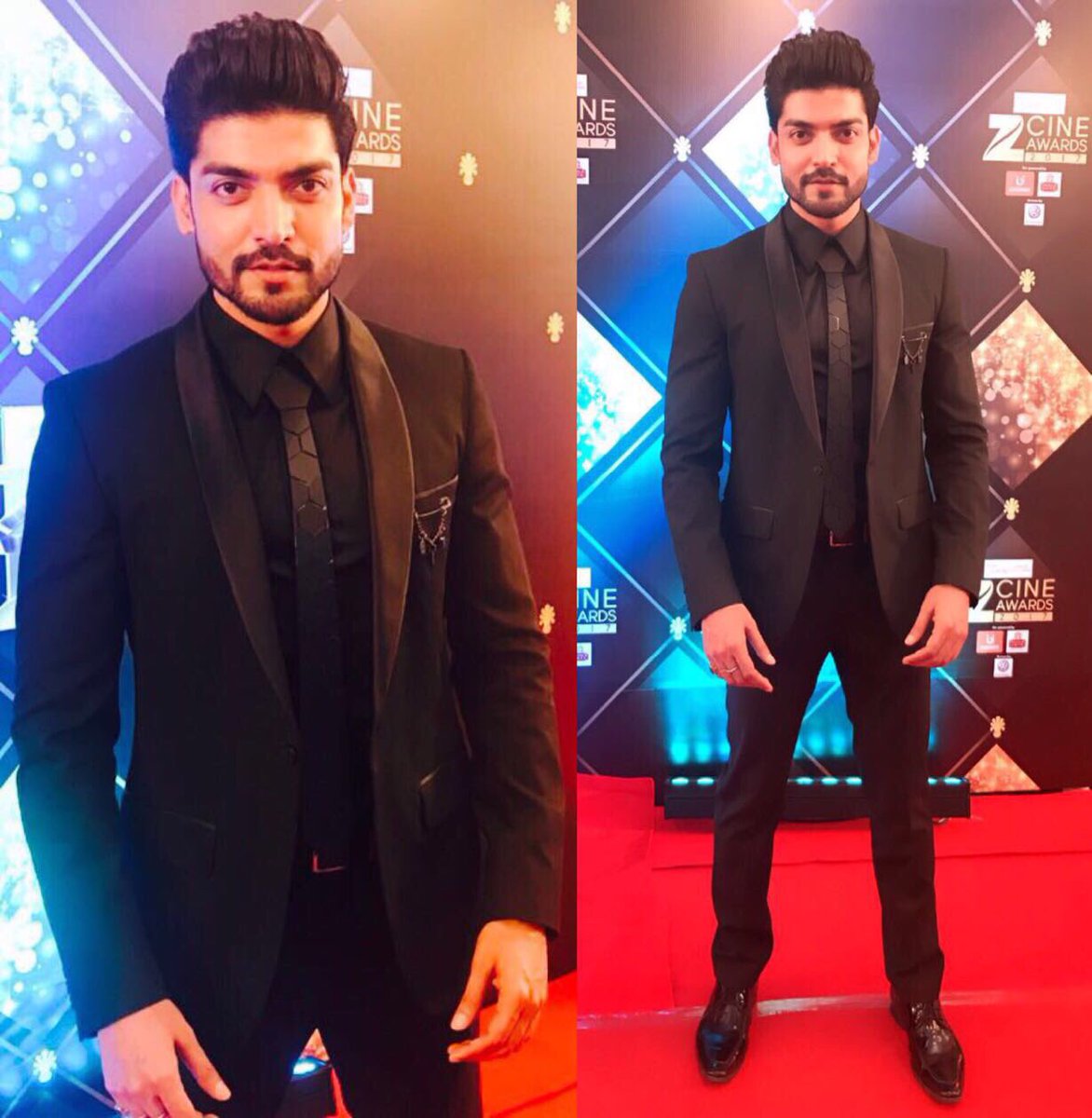 Outfit by @pawanandpranav
Accessories by @satara_19 <a href="/nxtailored/">NX TAILORED</a> 
Styled by @pratikshachandak
#ZeeCineAwards2017 <a href="/ZeeCineAwards/">Zee Cine Awards</a>
