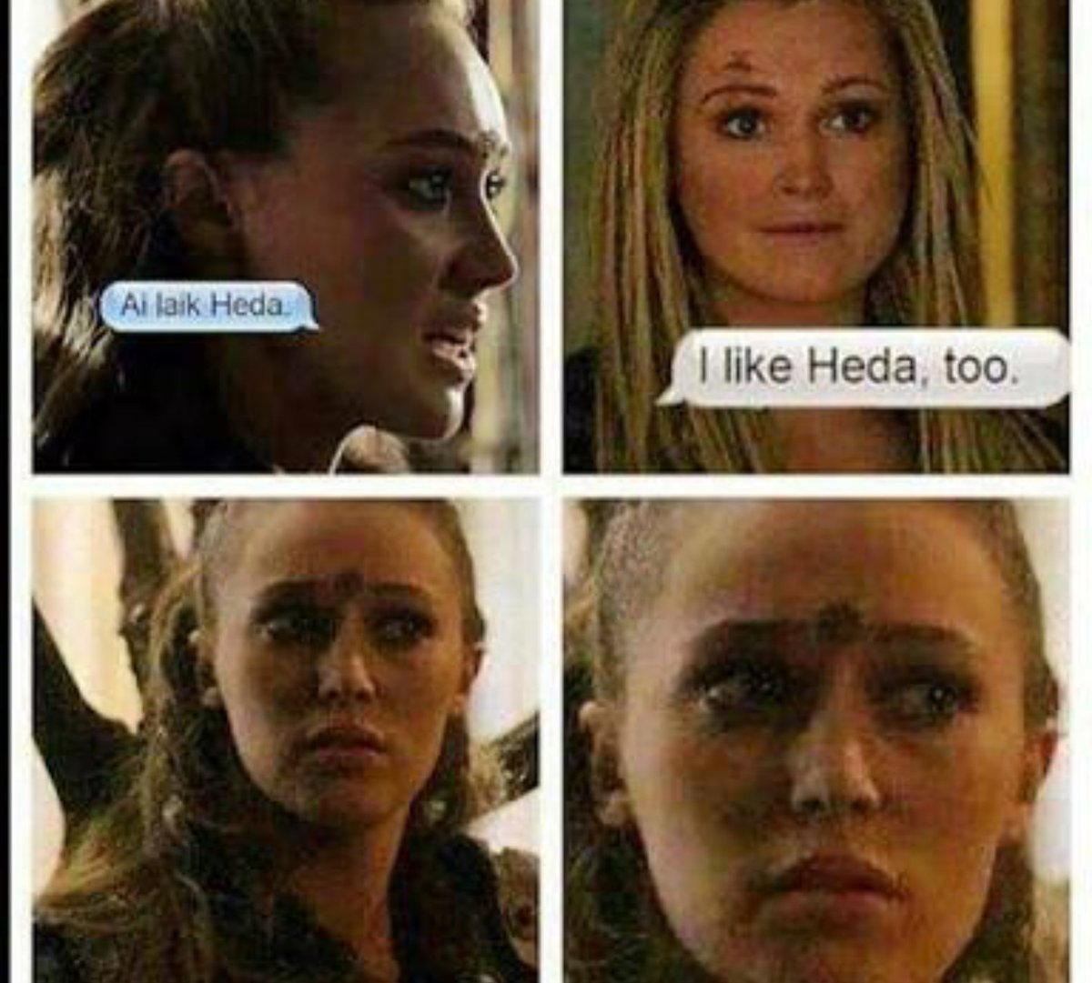 _The_100_Fan's tweet photo. #lexadeservedbetter #clexa #clarkegriffin  #the100 #THE100SEASON4 #The100Season5 #clexakiss #lexa https://t.co/eNZvkD6vGc