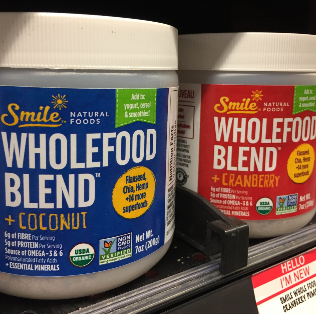 organicgarage's tweet photo. Superfood Demo Alert: Try nutritious Wholefood Blends in #Oakville today from 11-3pm. #WeCutPrices #NotCorners @SmileFoodsBrand https://t.co/s21Qu6wpKT