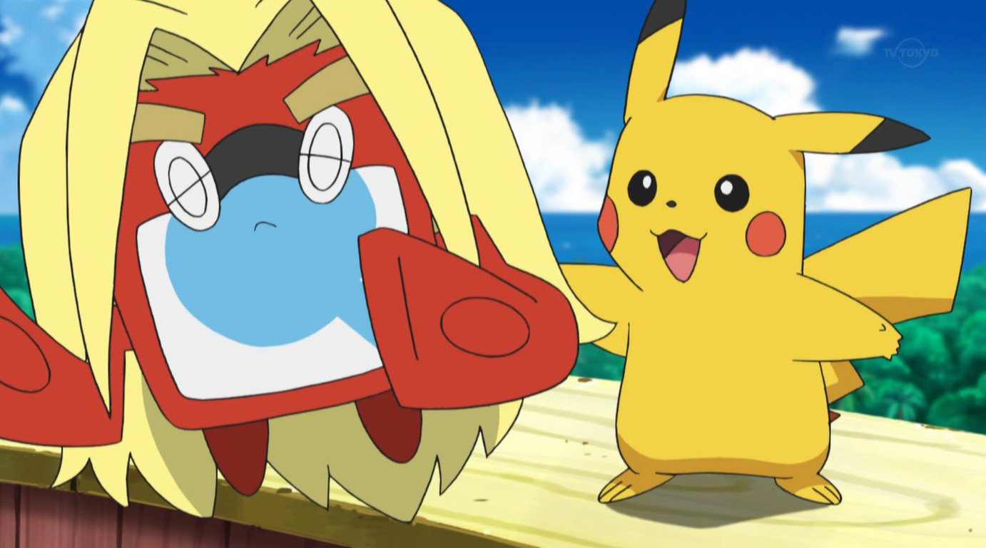 ラベンダー 前回の ポケモン ピカチュウがロトムのカツラ いたくお気に召したようで だるまさんがころんだ みたいに触っていたのが可愛い ロトム探偵が犯人でしたという落ち付きで T Co Oe6wuwexkl Twitter