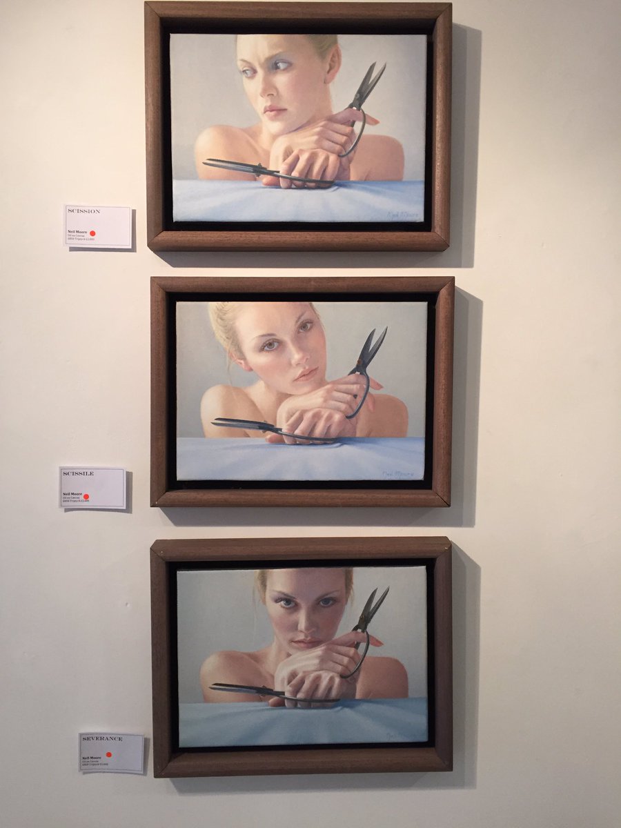 Another stunner by Neil Moore. Amazing! Deasil is open 12-4 today #loveleam #loveart #lovebeingdifferent #lovebeingindependent #Leamington