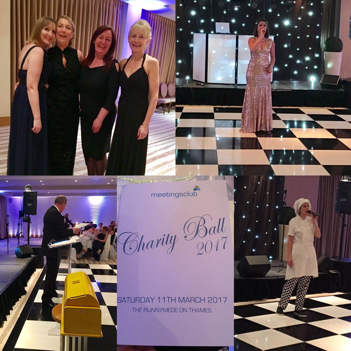 Amazing 12K raised by <a href="/meetingsclub/">meetingsclub</a> for @Beyond_Food &amp; <a href="/fightforsightUK/">Fight for Sight</a> <a href="/brigadese1/">Brigade</a> #apprentices work experience with <a href="/therunnymede/">The Runnymede Hotel</a> team