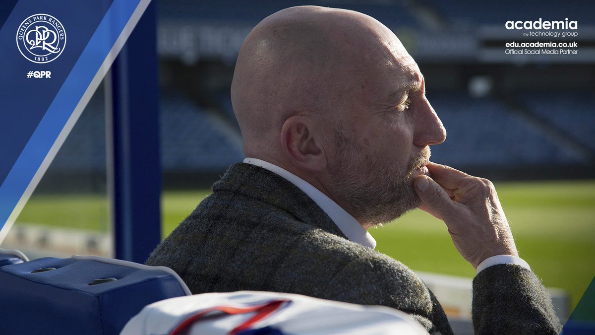 QPR's tweet photo. 💙 Morning ... and a Happy Birthday to the gaffer! Have a good one, Ollie! "Holloway's Blue &amp; White Army" #QPR 🎉 https://t.co/Zs41Vvktz7