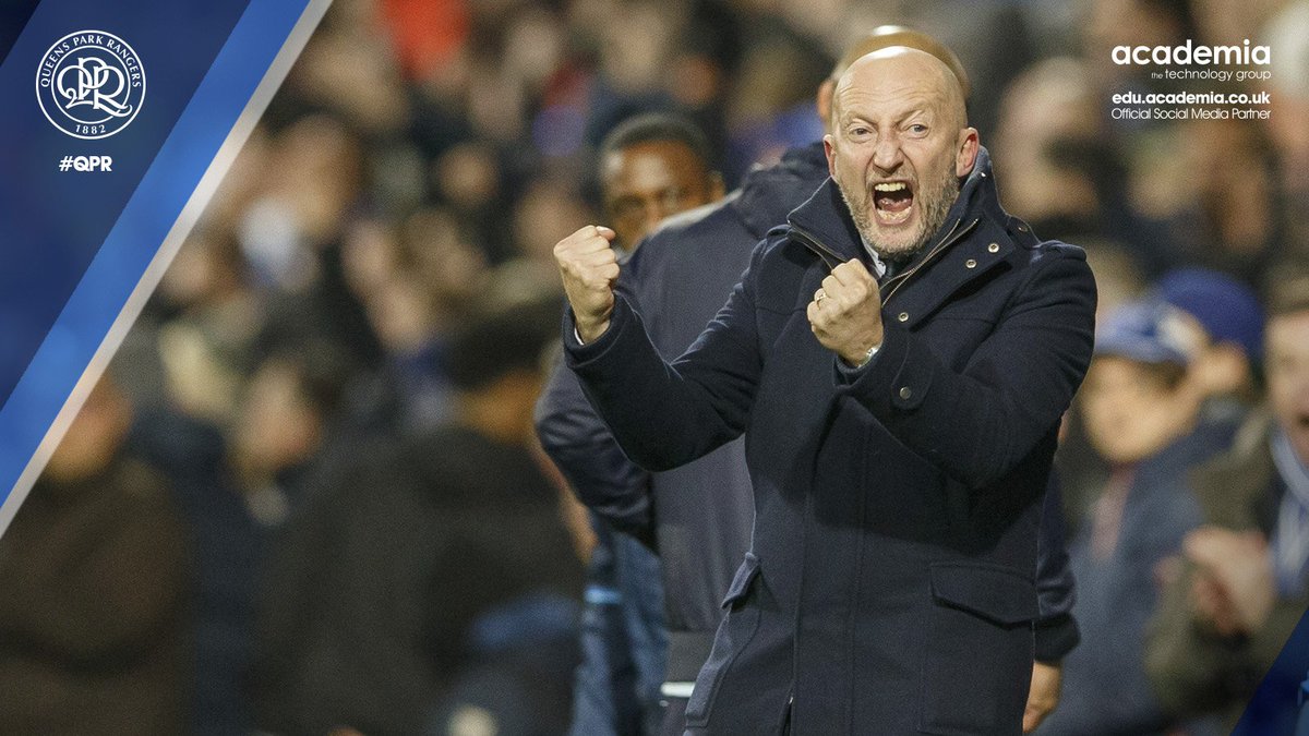 QPR's tweet photo. 💙 Morning ... and a Happy Birthday to the gaffer! Have a good one, Ollie! "Holloway's Blue &amp; White Army" #QPR 🎉 https://t.co/Zs41Vvktz7