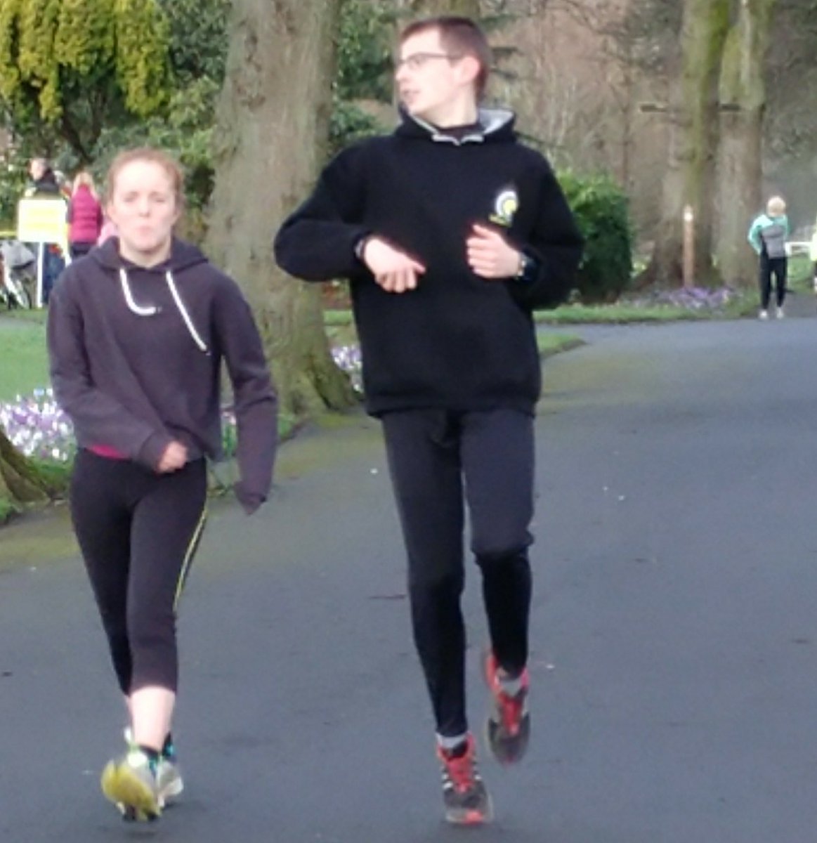 A proper warm-up is essential before any exercise, no matter how silly you think you look!