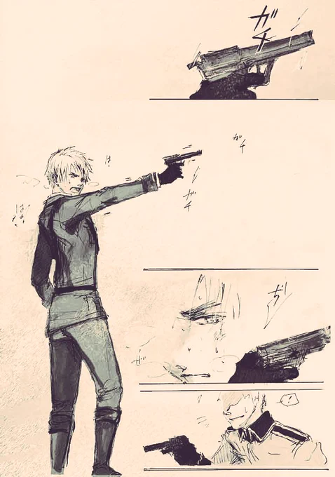 2009年11月…^^
少年漫画で育ってるから……厨ニバトルが好きなんです…
(何かの史実を元にしてるわけではなくアクション見たかっただけのアレソレ的な)

#ヘタキャラ戦闘狂企画 
#最近フォローした方は知らない過去絵を晒す 
