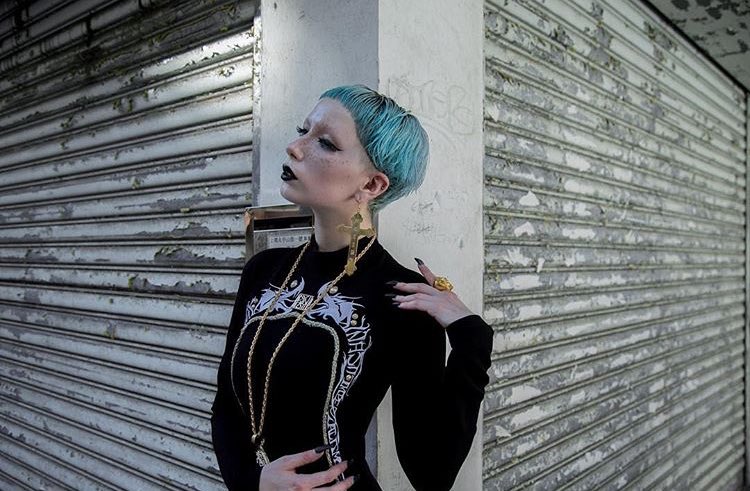 @babygal_club 🐉💀Goth Concubine❤️ in the dragon lazy dress ✨ #dynasti #motherofdragon