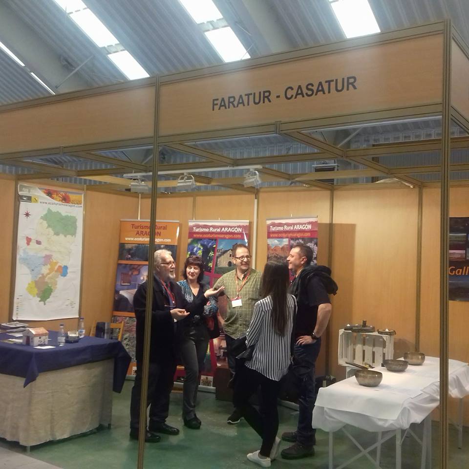 Un año más Faratur informando sobre turismo rural en #CAPTUR  feria que se celebra en Calamocha #SienteTeruel
