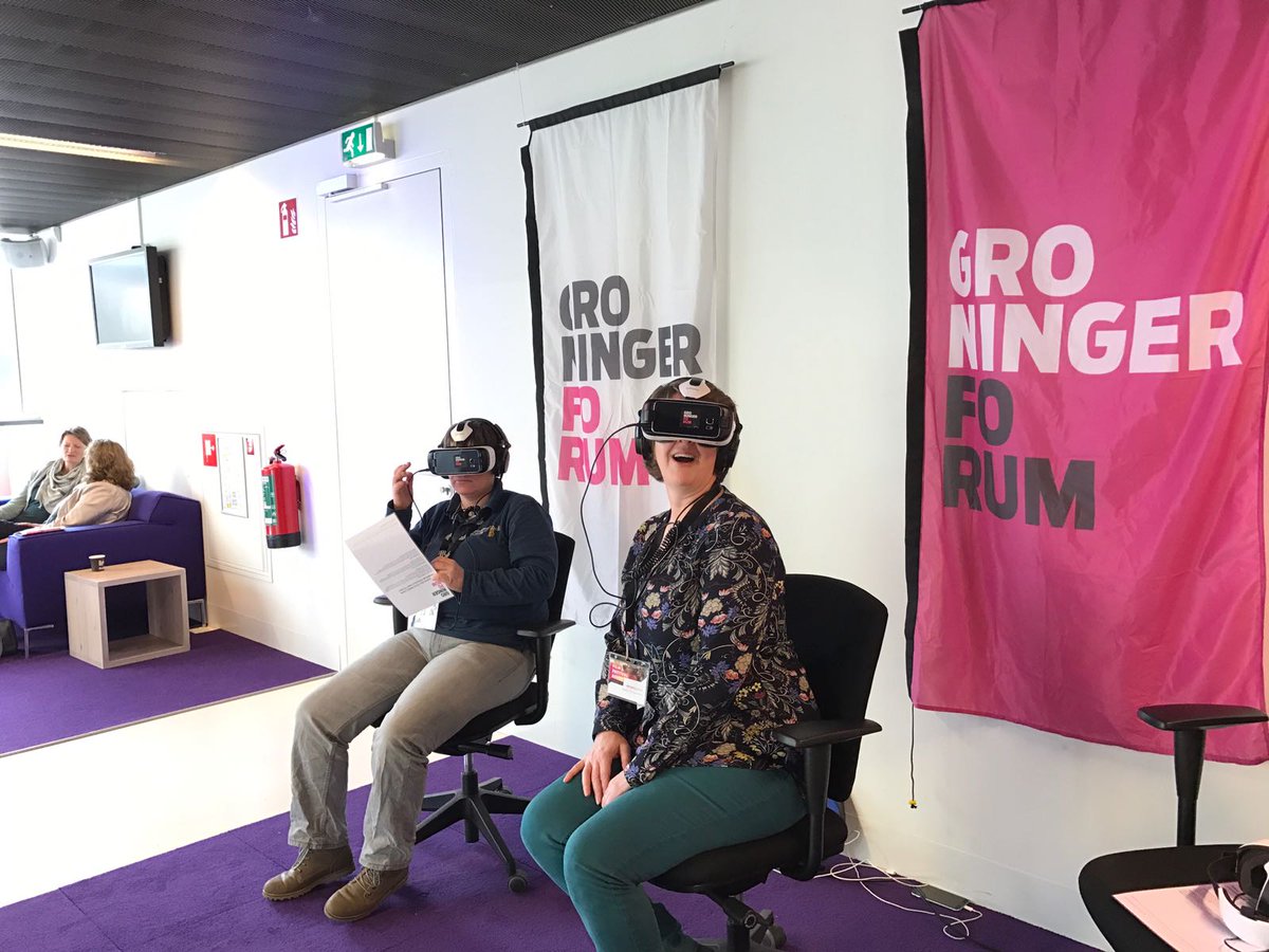 filmfestassen's tweet photo. Ook de #VirtualRealityCinema is al bezig! Beleef de wereld van #Ewa, waan je een #Nomads:Bajau of redt de wereld van een #Invasion #IFA2017 https://t.co/Nzsaoarzlh